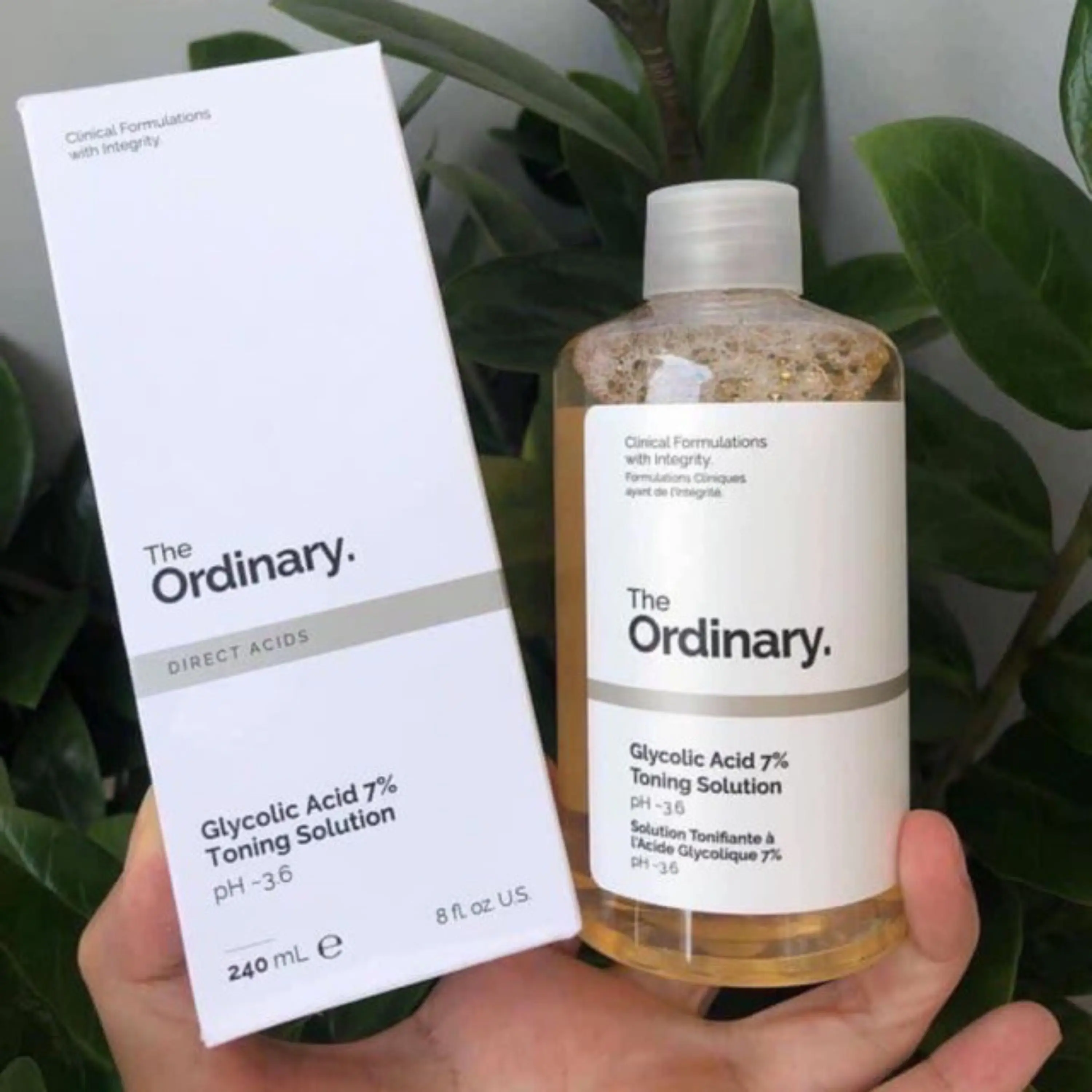 تونر لایه بردار اوردینری گلیکولیک اسید حجم 240 میل  The Ordinary