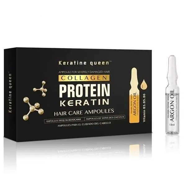 ویال کراتین مو کویین پک 10 عددی Protein keratin