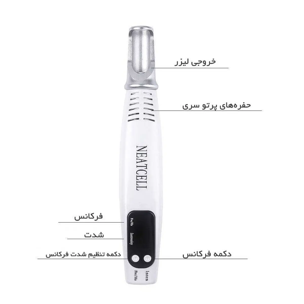 لیزر قلمی نت سل مخصوص پاک کردن تتو نور قرمز