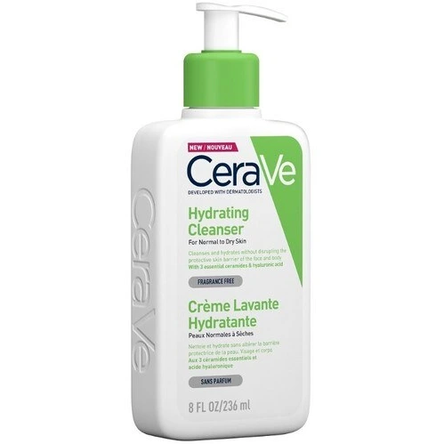 ژل شستشو هیدراتینگ سراوی CERAVE حجم 236 میل مدل HYDRATING CLEANSER