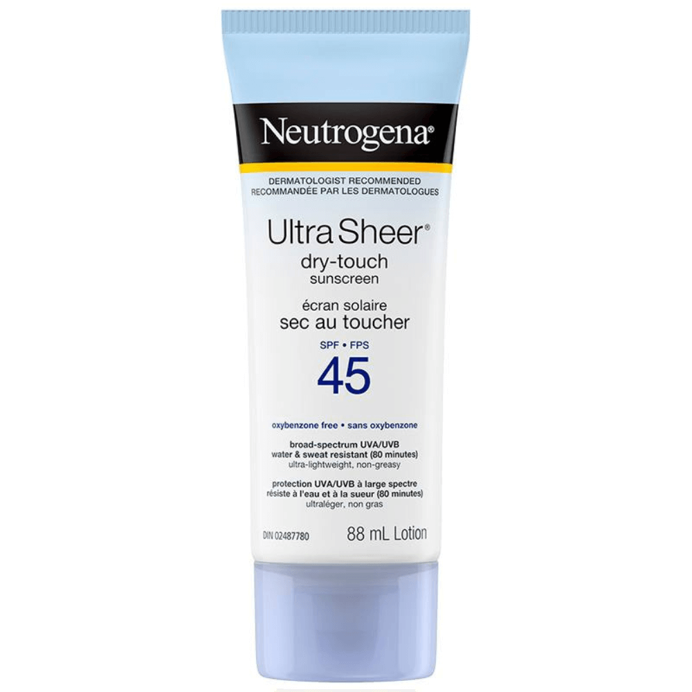کرم ضد آفتاب نوتروژینا Ultra Sheer SPF 45 حجم 88 میل