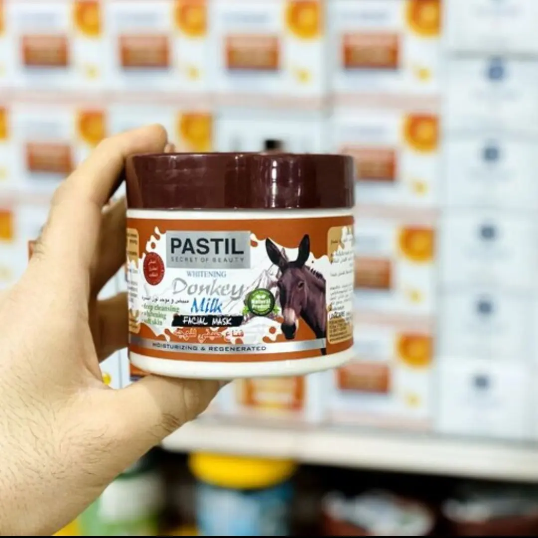 ماسک صورت پاستیل مدل شیر الاغ donkey milk