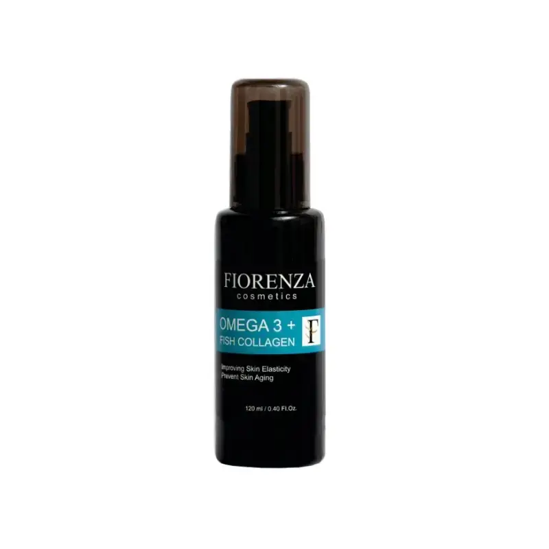 ژل تخصصی امگا 3 و کلاژن فیورنزا 120 میلی لیتر Fiorenza Omega 3 and collagen specialized gel 120 ml