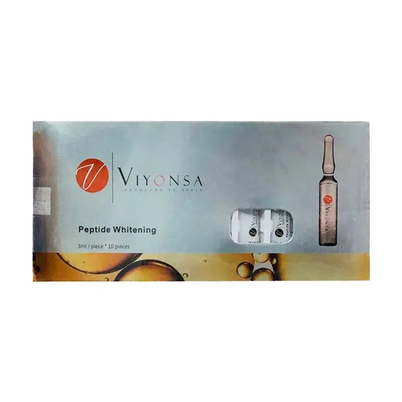 ویال میکرونیدلینگ پپتید روشن کننده ویونسا پک 10 عددی Viyonsa Peptide Whitening Microneedeling Vials