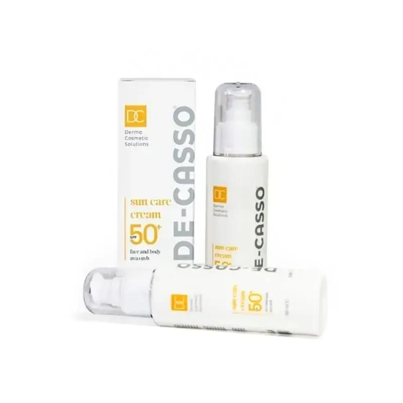 کرم ضد آفتاب صورت و بدن دکاسو 100 میلی لیتر Decasso face and body sunscreen 100 ml