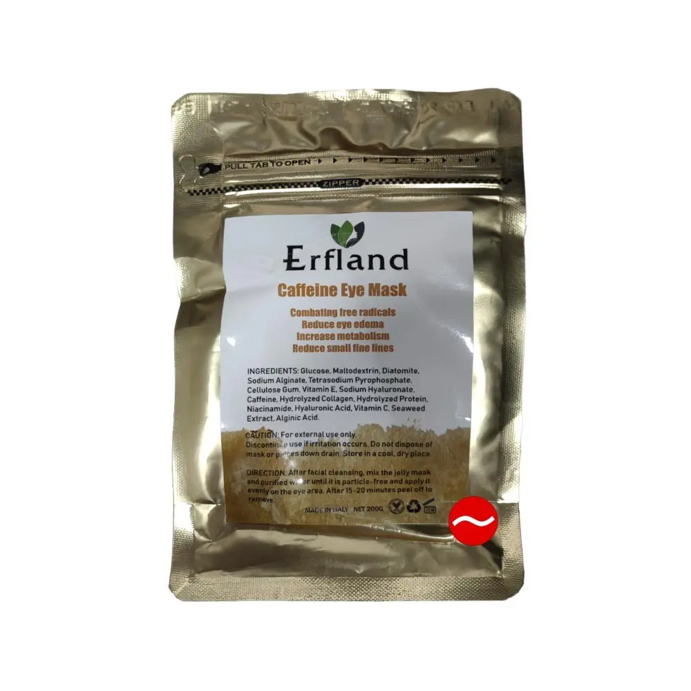 ماسک کلاژن دور چشم ارفلند مدل کافئین 200 گرمی Erfland collagen mask around the eyes caffeine model 200 grams