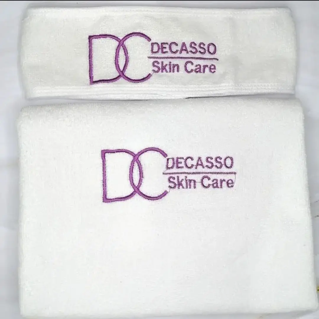 ست حوله و هدبند دکاسو Decasso towel and headband set