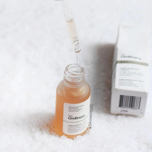 سرم لاکتیک اسید 5درصد اوردینری حجم 30 میل جوانساز و آبرسان پوست The Ordinary Lactic Acid 5 HA