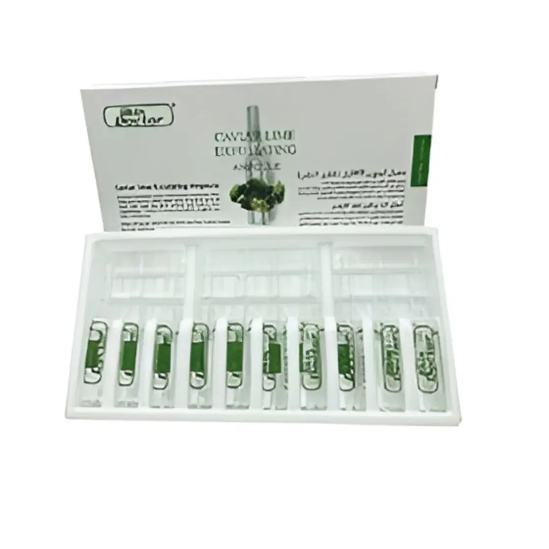 ویال لایه بردار لیمو خاویار دکتر اسکین بسته 10 عددی