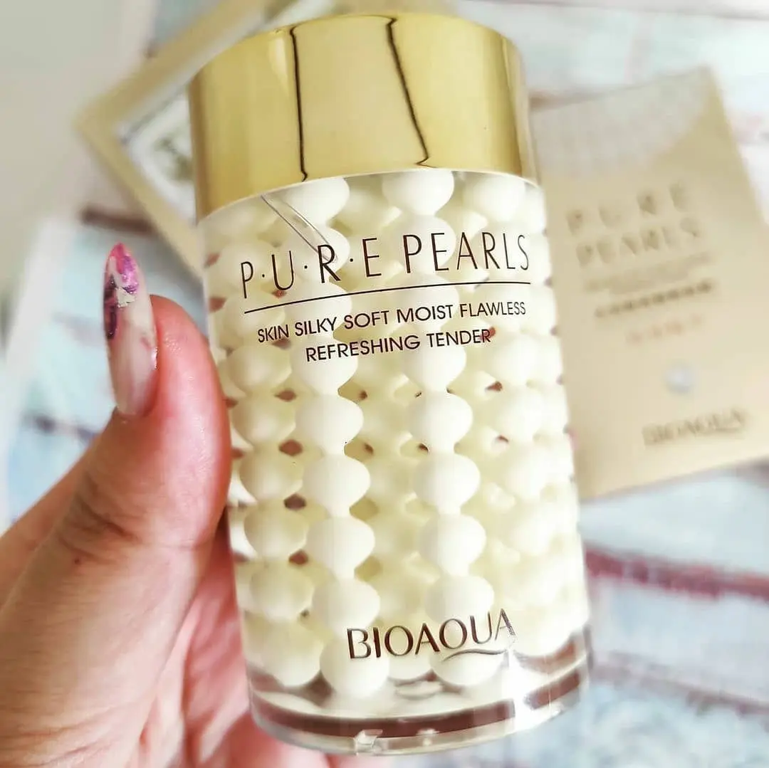 کرم شب ضدچروک مروارید بیواکوا Pure Pearls by BioAqua