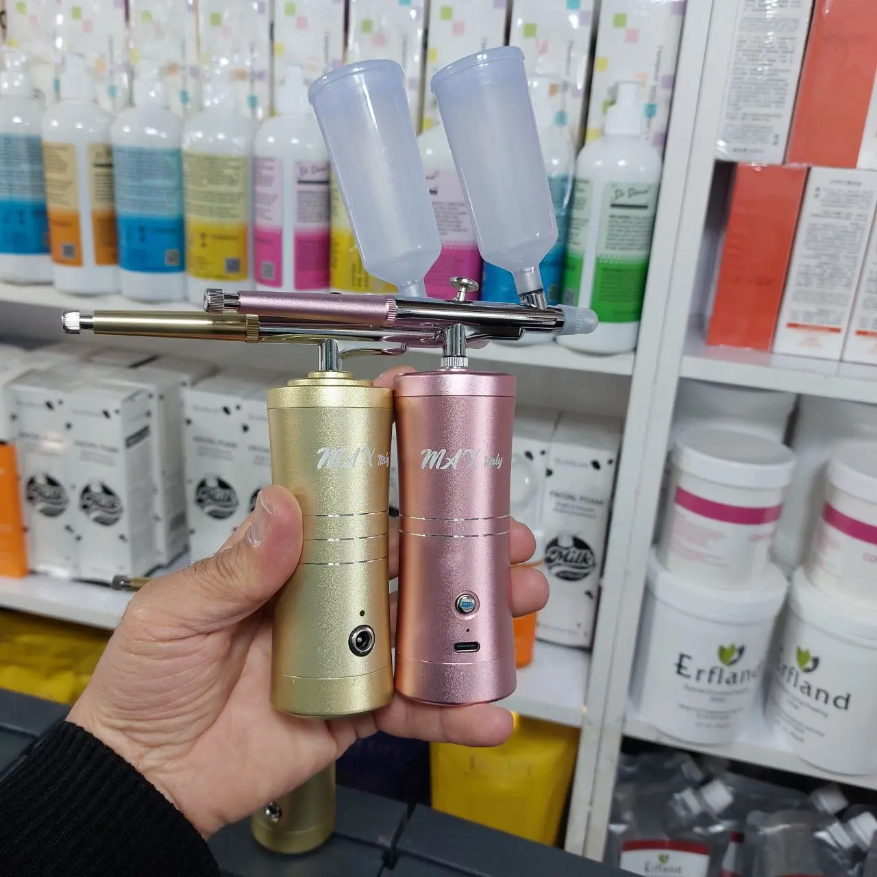دستگاه اسپرینکل پوست و مو در دو رنگ با گارانتی