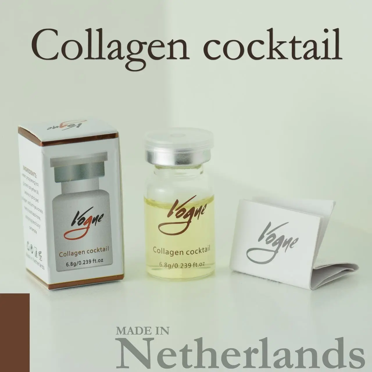 کوکتل کلاژن ساز ووگ Vogue Collagen Cocktailاصل