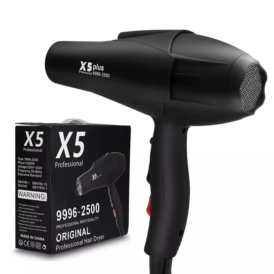 سشوار حرفه ای X5 قدرت 2200 وات مدل 9996صددرصدتضمینی
