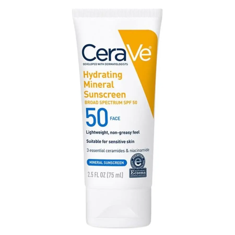 کرم ضد آفتاب سراوی SPF50 آبرسان صورت 75 میلی لیتر