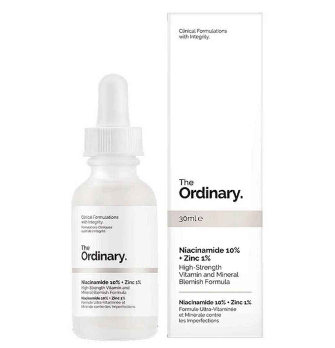سرم نیاسینامید 10٪ + زینک 1٪ اوردینری 30 میل ا The Ordinary Niacinamide 10% + Zinc 1% 30ml