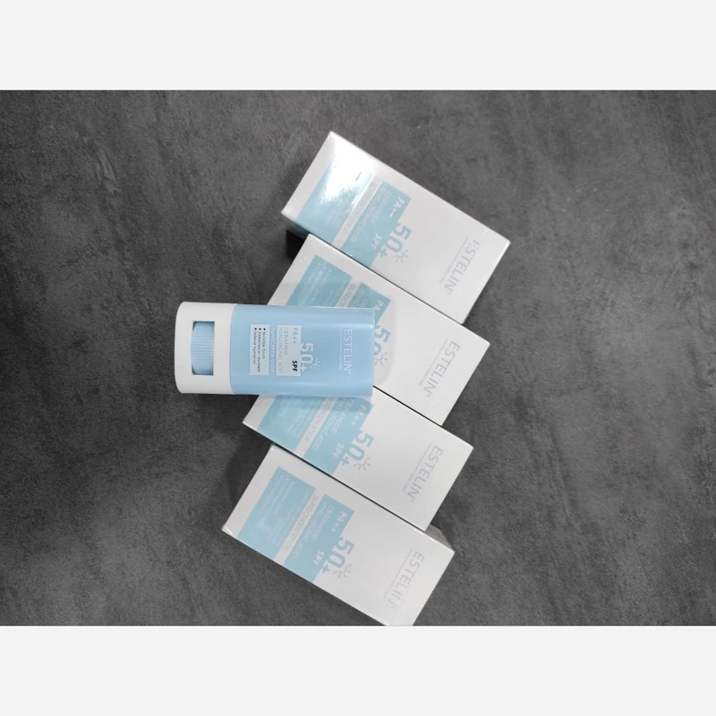 ضدآفتاب استیکی استلین SPF 50 هیالورونیک اسید و سرامید (آبی)