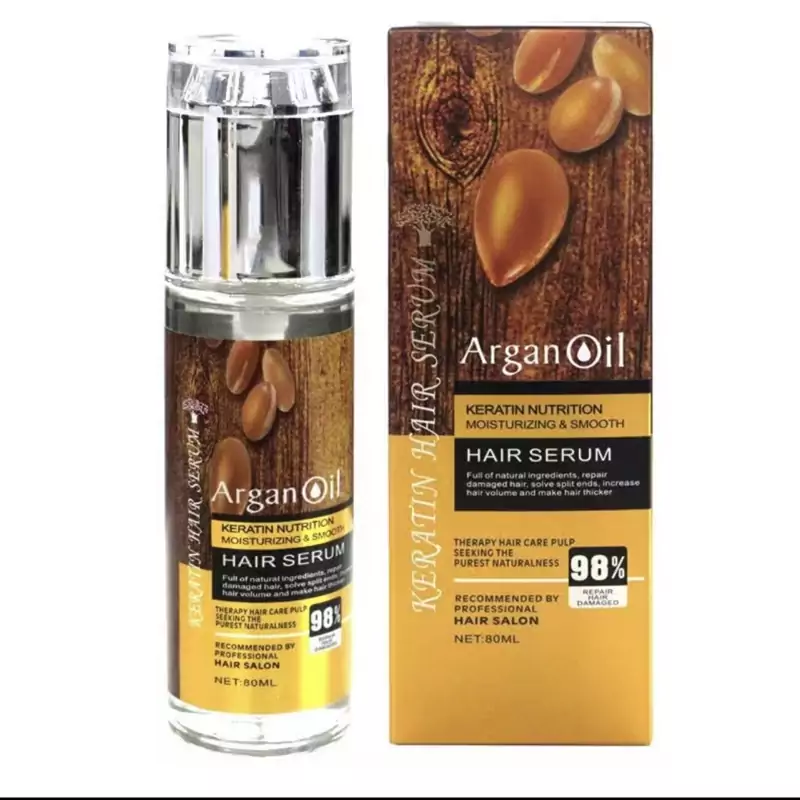سرم مو و روغن آرگان Keratin Hair