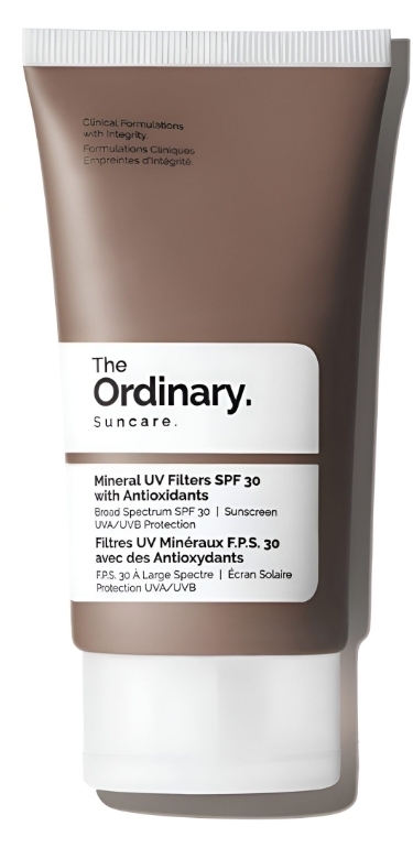 کرم ضد آفتاب مینرال SPF30 حاوی آنتی‌اکسیدان حجم ۵۰ میلی لیتر