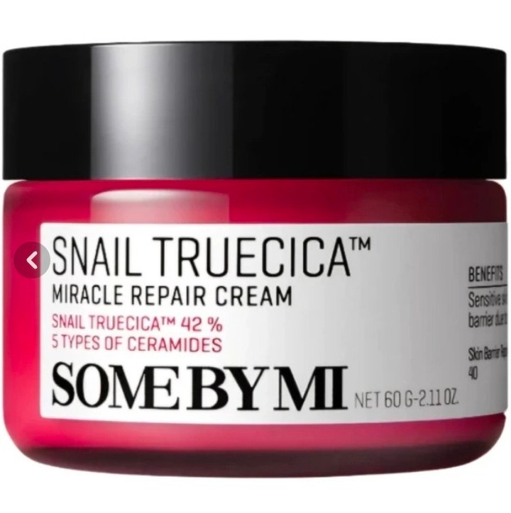 کرم ترمیم کننده سام بای می مدل Snail Truecica حجم ۶۰ میلی لیتر