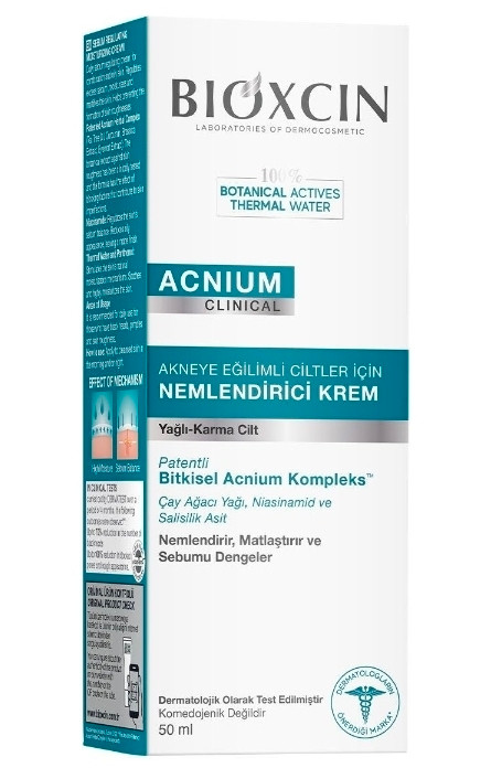 کرم ضد جوش مدل ACNIUM مناسب پوست چرب و مختلط حجم 50 میل