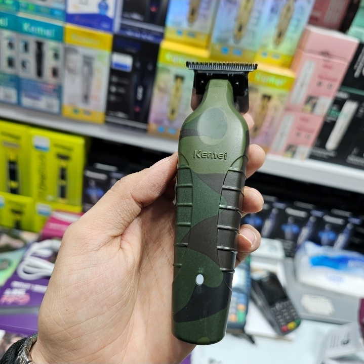 ماشین اصلاح کیمی مدل KM-2299 رنگ سبز (طرح جدید)